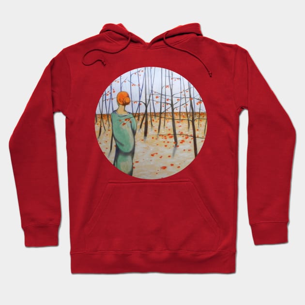 Winter woods Hoodie by federicocortese